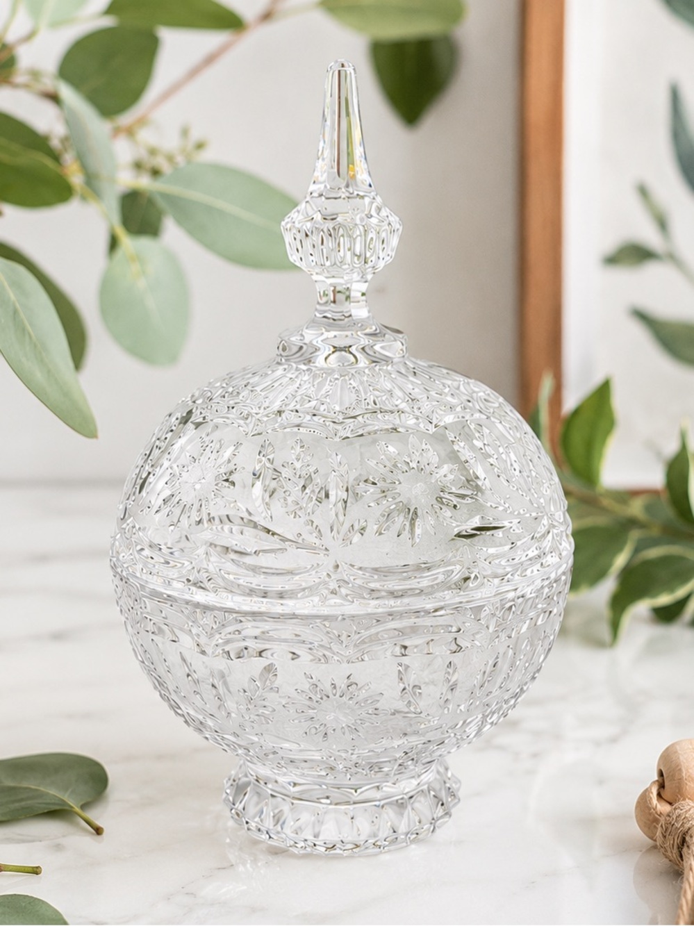 Zajecar Crystal Candy Dish